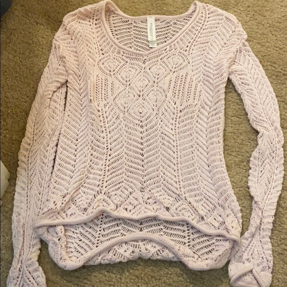 Aeropostale light pink long sleeve size DS